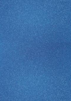 Glitterkarton A4 200g pfauenblau 