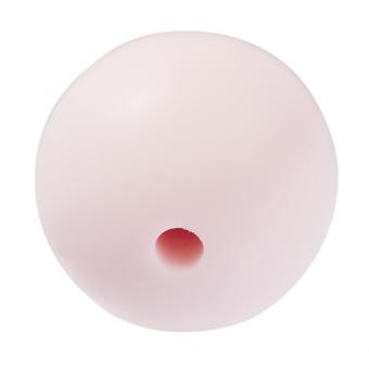 Schnulli-Silikon Perle 15 mm, rosé 
