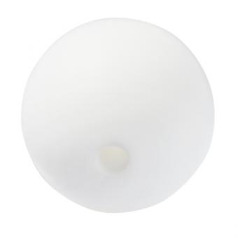 Schnulli-Silikon Perle 15 mm, weiss 