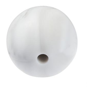 Schnulli-Silikon Perle 15 mm, marmoriert 