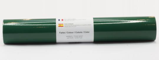 Selbstklebende Vinylfolie glänzend 30,5 cm x 3 m Waldgrün 