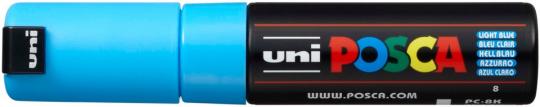 Marker UNI POSCA PC-8K 8 mm hellblau 