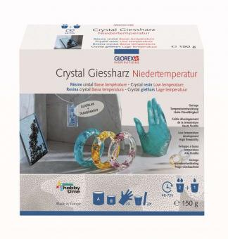 Crystal-Giessharz Niedertemperatur 150g 