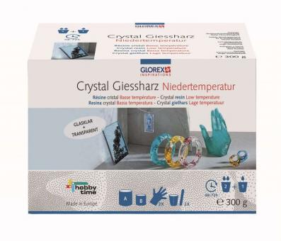 Crystal-Giessharz Niedertemperatur 300g 