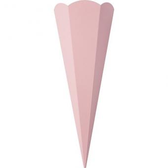 Efco Schultütenzuschnitt, glatt, 20 x 68 cm, 400g/qm, rosa 