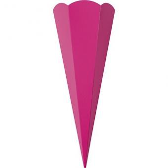 Efco Schultütenzuschnitt, glatt, 20 x 68 cm, 400g/qm, pink 