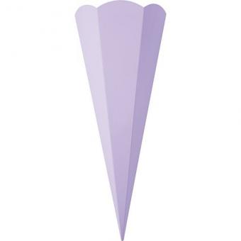 Efco Schultütenzuschnitt, glatt, 20 x 68 cm, 400g/qm, violett 