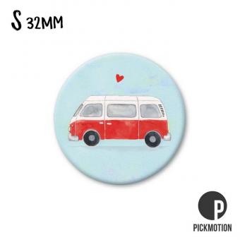 Magnet rund 3,2cm bulli love 