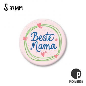 Magnet rund 3,2cm beste mama 