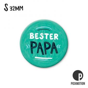 Magnet rund 3,2cm bester papa 