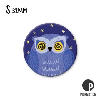 Magnet rund 3,2cm owl 