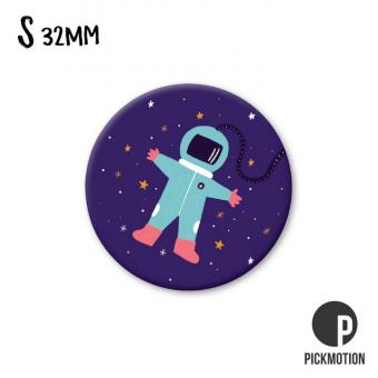 Magnet rund 3,2cm space astronaut 