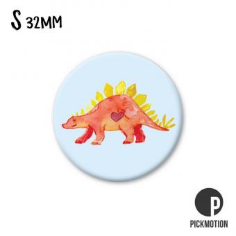 Magnet rund 3,2cm stegosaurus 