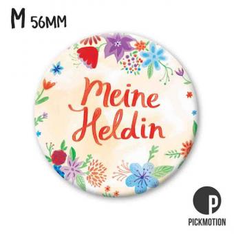 Magnet rund 5,6cm meine heldin 