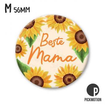 Magnet rund 5,6cm beste mama 