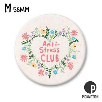 Magnet rund 5,6cm anti-stress club 