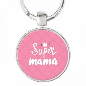 Schlüsselanhänger Supermama 